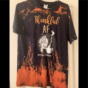 Acid wash tee